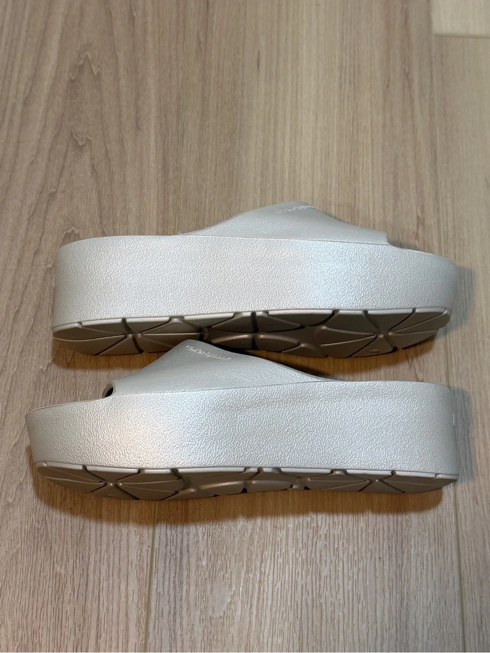 Lemon Jelly Sunny Platform Sandals—Size 37